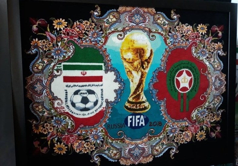 رونمایی از قالیچه‌های تیم ملی ایران در جام جهانی +تصاویر